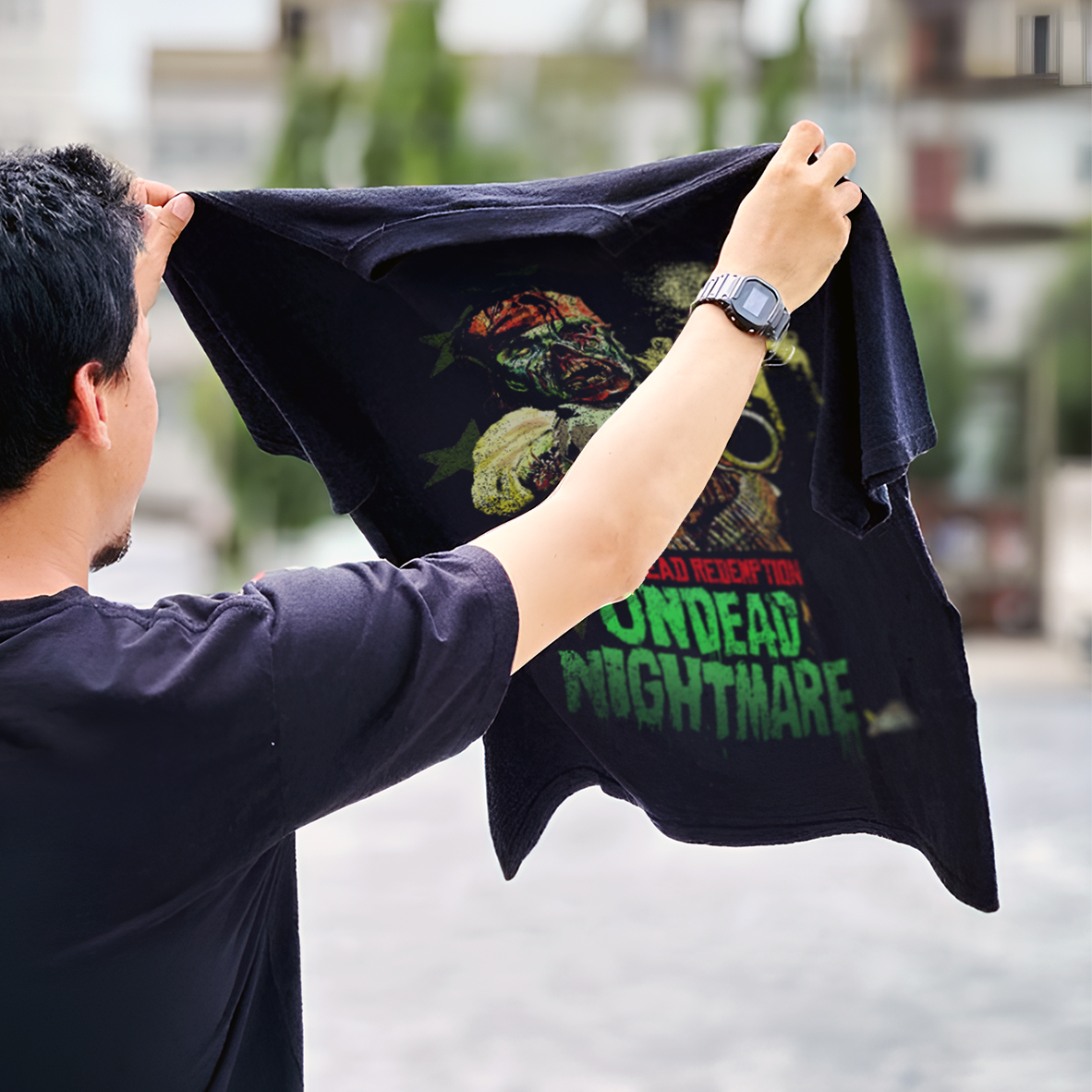 2010 'RDR1: UNDEAD NIGHTMARE' VINTAGE BLACK T-SHIRT